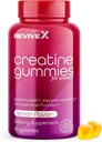 Revive X Glute Gummies, Creatine Gummies 3G, Lemon Drop, 30 μερίδες, 90 Count, Monohydrate, Muscle Builder, Creatine για γυναίκες, Creatine, Glutes Gummies, (Award Winning)