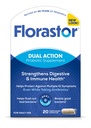 Florastor Probiotics for Digestive & Immune Health, 20 κάψουλες, Probiotics for Women & Men, 1 Probiotic Worldwide, Flush Out Bad Bactory & Boost The Good with Our Strain Saccharomyces boulardii