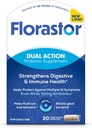 Florastor Probiotics for Digestive & Immune Health, 20 κάψουλες, Probiotics for Women & Men, 1 Probiotic Worldwide, Flush Out Bad Bactory & Boost The Good with Our Strain Saccharomyces boulardii