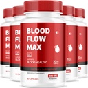 LIVORKA (5 Pack Blood Flow Max, Blood Flow Max Capsules, Blood Flow Max Blood Support, BloodFlow Max, Blood Flow Capsules for Generall Wellness, Blood Flow Max Pills, 150 Capsules for 5 Months