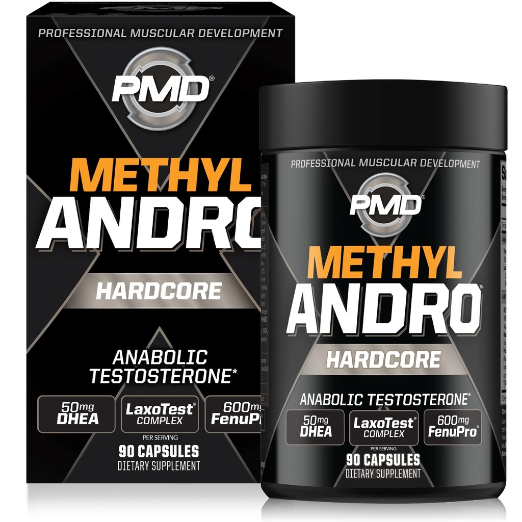 Αθλήματα PMD Μεθυλο Andro με DHEA Ενισχύει την τεστοστερόνη για Lean μυϊκή ανάπτυξη και δύναμη Κερδίζει-Ανόρθωση και την απόδοση προπόνηση-διατροφή συμπλήρωμα (90 κάψουλες χορτοφάγων)