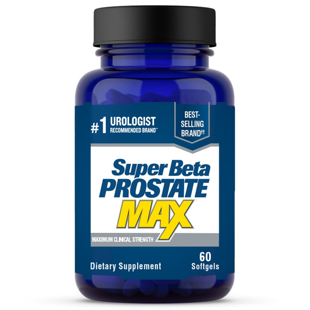 SUPER BETA PROSTATE Max - Advanced Saw Palmetto Prostate συμπλήρωμα υποστήριξης για την υγεία των ανδρών, 60ct