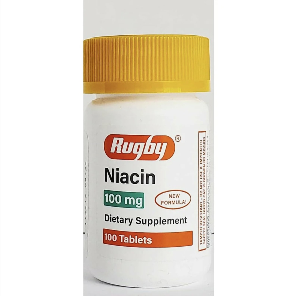 Ειδική συσκευασία 5 -NIACIN TAB 100MG Ράγκμπι 100TB Watson Labs, INC (PSI) NO Post