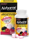 Airborne Vitamin C 1000mg (ανά υπηρεσία) Πολύ Berry Chewable Tablets (32 Count in a Box), Συμπλήρωμα Ανοσολογικής Υποστήριξης χωρίς γλουτένη, με Βιταμίνες A C E, ZINC, Selenium, Echinacea & Ginger, Αντιοξειδωτικά