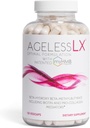 AgelessLX HMB Συμπληρώματα για γυναίκες - Collagen Enhancer Κάψουλες - Αντιγηραντική για 40 + Lean Mus Builder - Βιοτίνη, Βιταμίνη D3 K2 συμπλήρωμα για Youthful Δέρμα - 60 Σερβιέτες