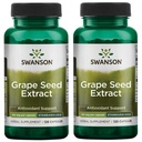 Εκχύλισμα σπόρων σταφυλιών Swanson (Standardized) 50 Milligrams 120 Κάψουλες (2 Συσκευασία)