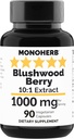 MONOHERB Blushwood Berry Extract 1000 mg - 90 Κάψουλες χορτοφάγων