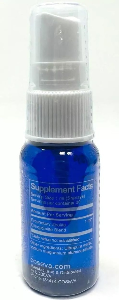 Coseva Advanced TRS Toxin & Μόλυνση Υποστήριξη αφαίρεσης 30 mL 1 oz