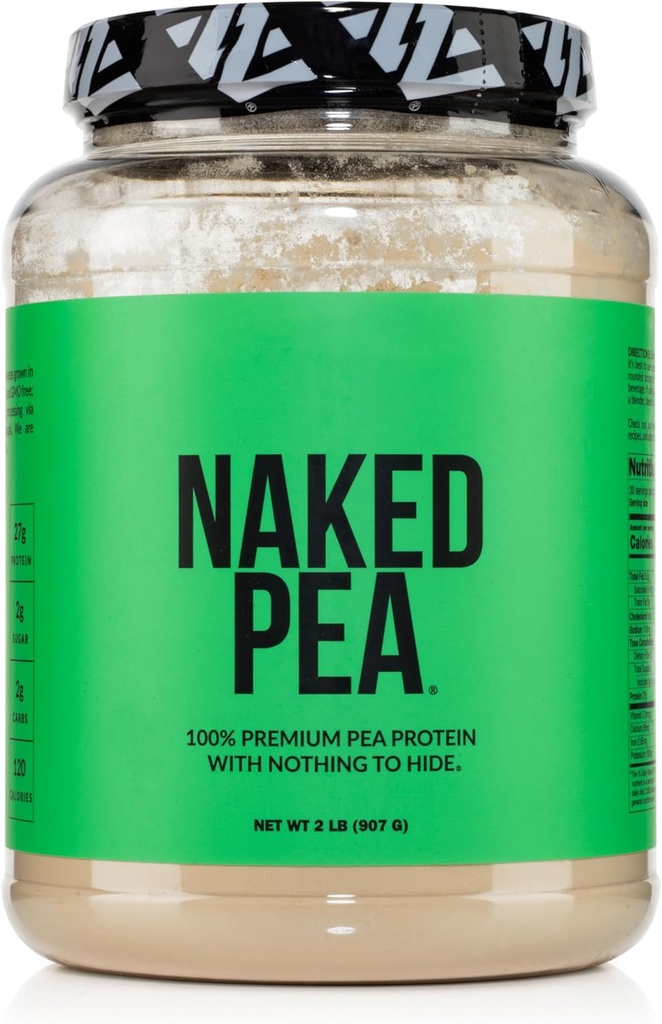 NAKED Pea - 2LB 100% πρωτεΐνη αρακά σκόνη από τη Βόρεια Αμερική Αγροκτήματα - Μη αρωματισμένα Vegan Pea πρωτεΐνη απομόνωση - φυτική πρωτεΐνη σκόνη, εύκολο να Digest - 30 εξυπηρετούν