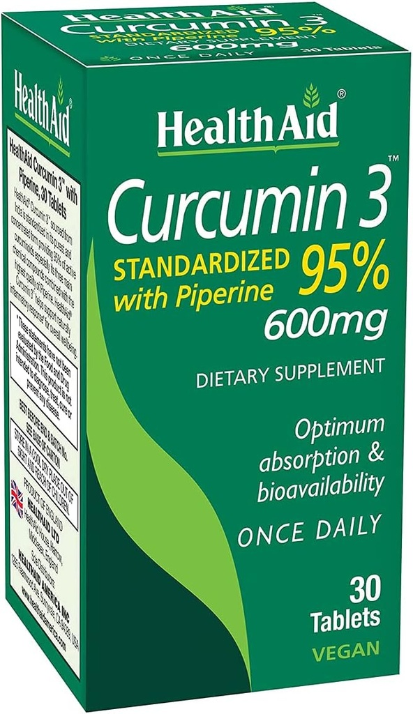 Curcumin Complex 600 mg, 30‐ Count 