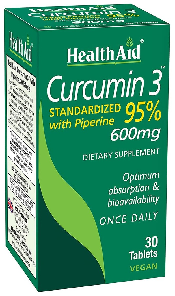 Curcumin Complex 600 mg, 30‐ Count 