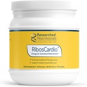 Ερευνημένα Διατροφικά RibosCardio ATP Energy Powder - D Ribose & L Carnitine Supplement with Magnesium, Malic Acid - Υποστηρίζει την αποκατάσταση των μυών, Heart Health & Brain Health (41.4 g)