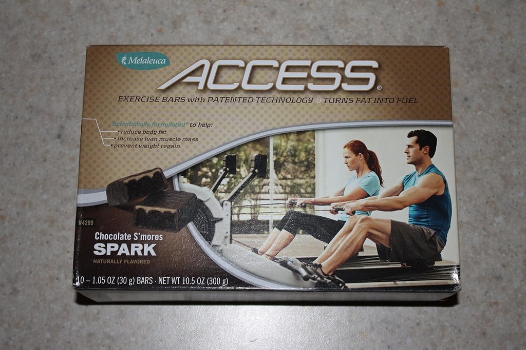 Μελαλeuca Access Exercise Bars-Chocolate S'mores Spark