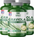 GRAVIOLA MAX - Pure Graviola Extract Supplement - Soursop (Annona muricata) - Immune System Booster & Antioxidants σε κάθε κάψουλα της Pure Graviola (3 Μονάδες)