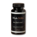 FEMMEPHARMA Mia Vita Hot Flash Συμπληρώματα για Εμμηνόπαυση Μη ΓΤΟ Φυσικές ορμονές Κανονισμός για Νυχτερινές Ιδρώσεις Μαύρο Cohosh & Dong Quai 60 Κάψουλες (30 Ημέρα προσφοράς)