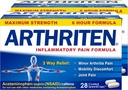 Inflammatory Pain Formula - Maximum Strength - 6 Hour Formula - 28 Caplets (Pack of 2)