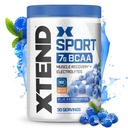 XTEND Sport BCAA Powder Blue Raspberry Ice - Ηλεκτρολύτης σκόνη για την ανάκτηση & ενυδάτωση με Αμινοξέα - 30 εξυπηρετούν