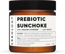 Erbology Organic Sunchoke Powder 2,1 oz - 30 Servings - 50% Prebiotic Inulin Fiber - Υποστηρίζει την υγεία των ορνίθων και προωθεί το Diverse Microbiome - Τροφοδοτεί καλά βακτήρια - Vegan - Χωρίς γλουτένη - GMO-free