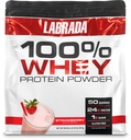 Διατροφή Labrada 100% Whey Protein Powder, Φράουλα, 4.13 lb