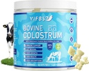 Grass Fed Colostrum Supplement 2000mg, 120 Gummies Sugar Free 40% IgG Bovine Colostrum Gummies + Probiotic, Multivitamin Etc για την υποστήριξη του ανοσοποιητικού, υποστήριξη ούρων, μαλλιά & δέρμα