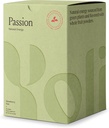 Yoli® Passion Energy Drink Powder Mix - Φυσική ενέργεια Drink Mix για αντοχή και Σταμίνα, 30 πακέτα - Φράουλα Kiwi Flavor