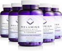Relumins 1650mg L-Glutathione Complex με Υαλουρονικό Οξύ, Άλφα Λιποϊκό Οξύ, Rose HIPS, Βιταμίνη Ε & Ριβοφλαβίνη, Αντιοξειδωτική Υποστήριξη, Δερματική Ενυδάτωση & Ευεξία, Κατασκευασμένο στις ΗΠΑ – 90 Κάψουλες x 5 Φιάλες