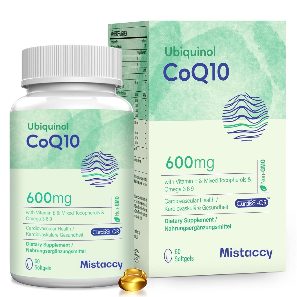 CoQ10 600mg Softgels 