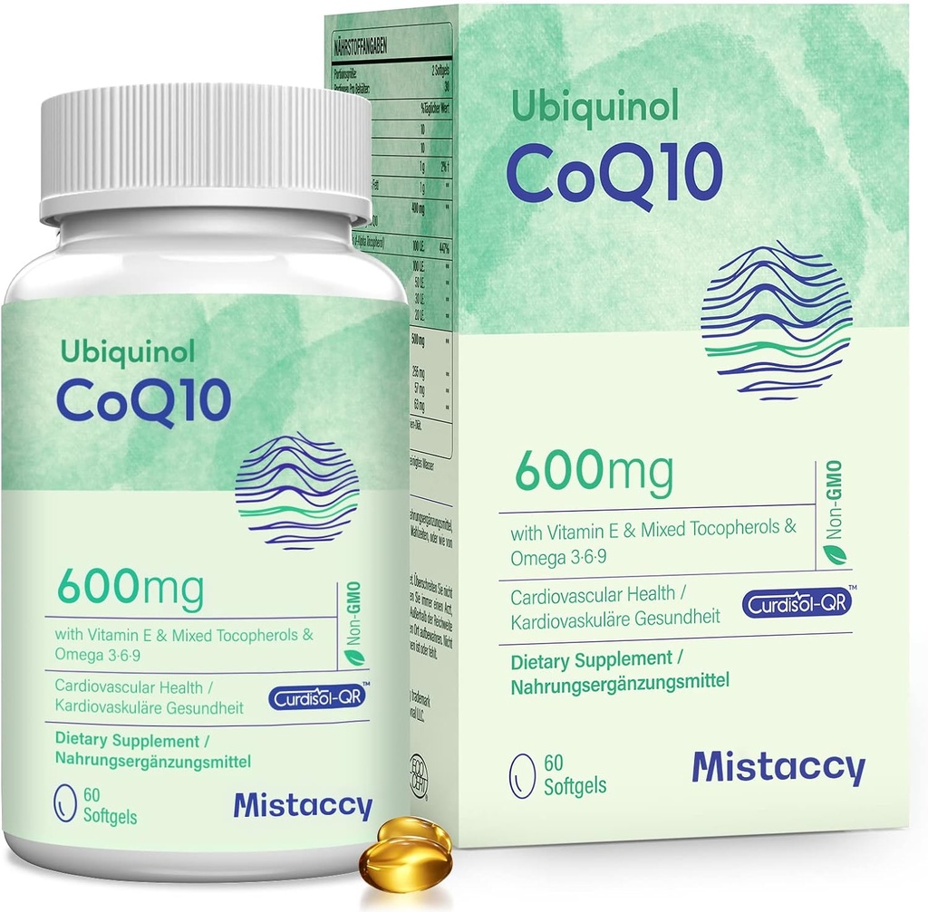 CoQ10 600mg Softgels 