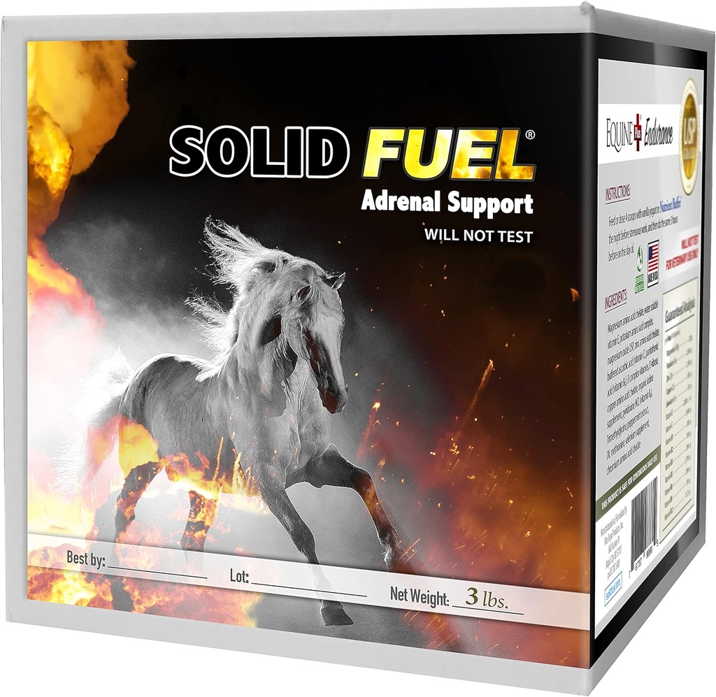 SOLID FUEL - Performance Horse Supplement - Βιταμίνες, Ορυκτά & Αμινοξέα για την υποστήριξη & αντοχή