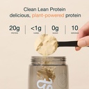 Nuzest - Pea Protein Powder - Καθαρή πρωτεΐνη Lean, Premium Vegan Plant Based Protein Powder, Γαλακτοκομικά, Χωρίς γλουτένη, GMO Free, Protein Shake, Smooth Vanilla, 100 Μερίδες, 5.5 lb