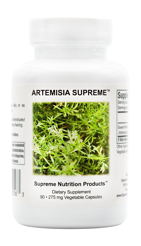 Supreme Nutrition Artemisia Supreme, 90 Pure Sweet Wormwood Vegetarian Capsules