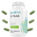 SANE MD Vitaae - Phlegm λαρύγγι, βήχας, και υποστήριξη του εγκεφάλου - Συμπληρώματα κιτολίνης για το αναπνευστικό, το λαρύγγι και την υγεία του εγκεφάλου