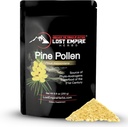 Pine Pollen Powder - Μη-ακτινοβολημένο, Wild Συγκομιδή, Cell Wall Cracked - Συμπλήρωμα για άνδρες και γυναίκες για την ενέργεια, τη ζωτικότητα και τη μακροζωία (250 γραμμάρια)