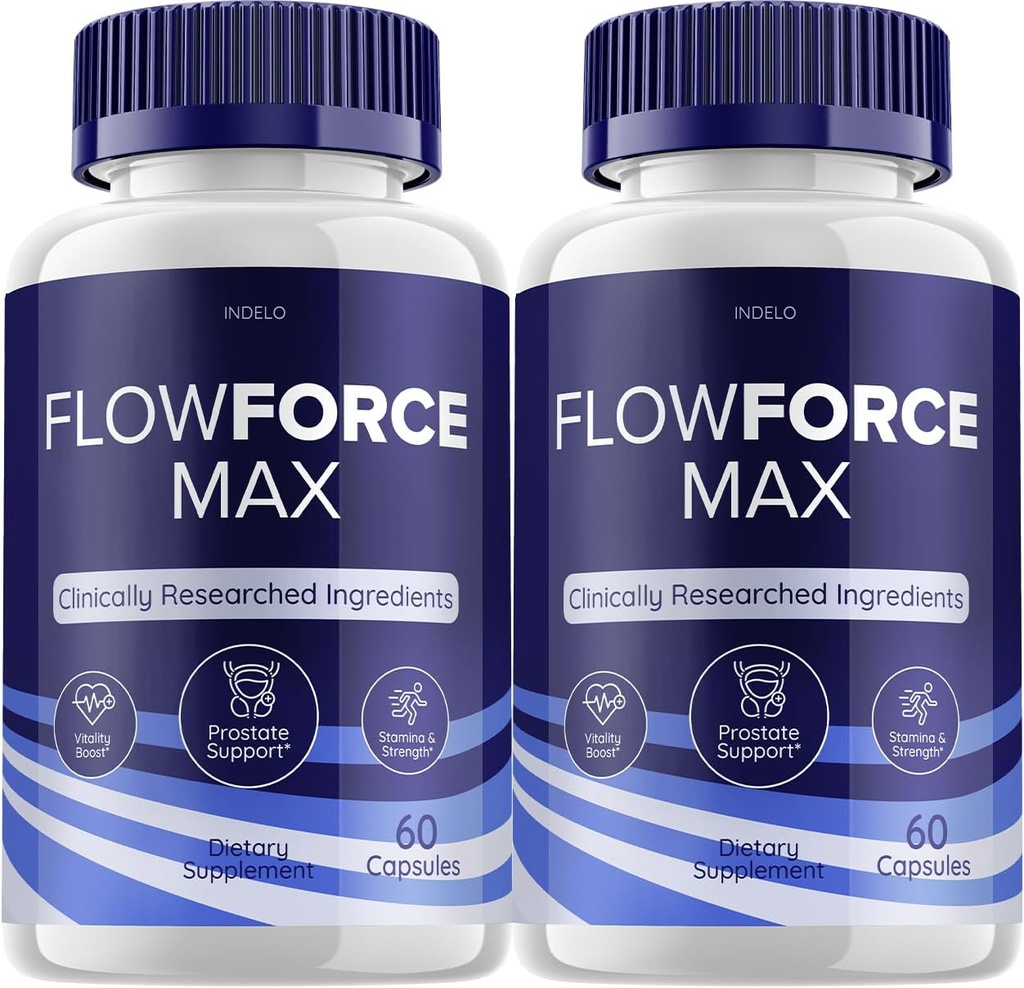 (2 πακέτο) FlowForce Max συμπλήρωμα προηγμένης ενέργειας, συμπλήρωμα για τους άνδρες, δύναμη ροής Max, συμπληρώματα Flowforce Max για τους άνδρες συμπλήρωμα υγείας, FlowForce Max Κριτικές (120 κάψουλες)
