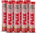 PLIX - Το PLANT FIX μηλίτη μηλίτη αναβράζοντα δισκία με τη μητέρα, 700mg ACV με VIT B12, B6, συσκευασία των 8 