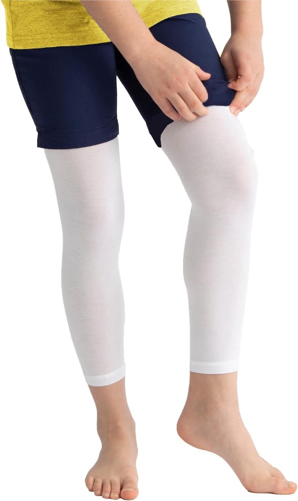 AD RescueWear Ultra-Soft Non-Itch Eczema Pants for Kids, Eco-Friendly Tncel Eczema Ένδυση, χωρίς ψευδάργυρο ή βαφές (3 χρόνια)... Λευκό