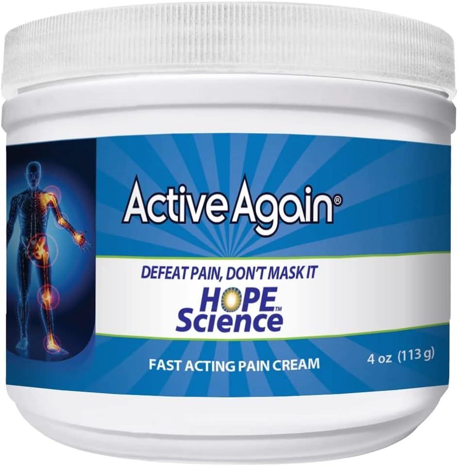 ACTIVE AGAIN Joint & Muscle Cream, 4oz 