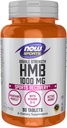 NOW Foods Sports Nutrition, HMB (β-Hydroxy β-Methylbutyrate), Double Strength 1,000 mg, 90 Tablets