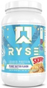 RYSE Loaded Protein Powder - Skippy Φυστικοβούτυρο - 25g Whey Protein Isolate & Concent with Prebiotic Fiber & MCTs - Χαμηλός υδατάνθρακες, χαμηλή ζάχαρη, Digestive-Friendly - 27 Σερβιέτες / 2 lb Tub