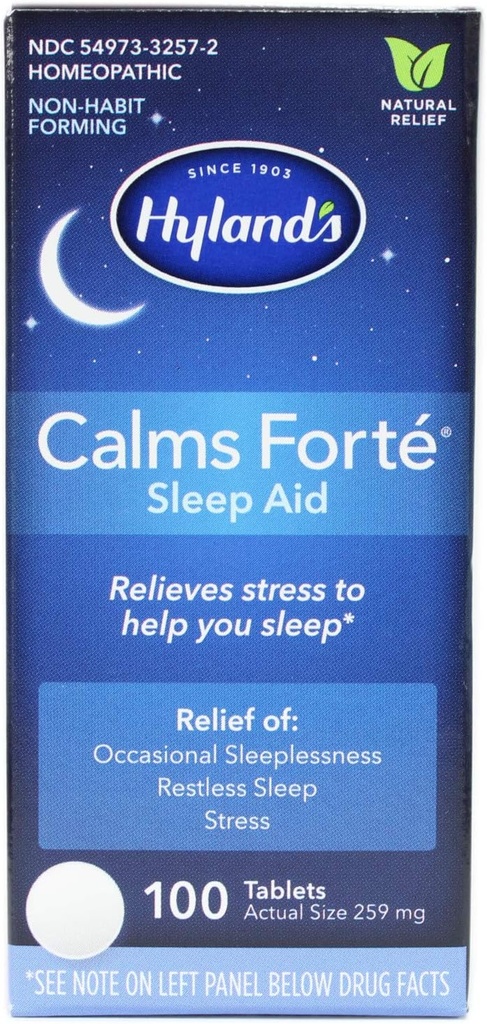 Το Hyland Calms Forte 100 Tabs (πακέτο των 2)