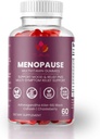 Εμμηνόπαυση Gummies με μαύρο Cohosh & Ashwagandha KSM-66 – Βιολογικό συμπλήρωμα για την ευεξία των γυναικών – 60 κόμης