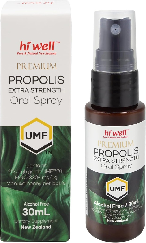 Hi Well Premium Propolis Extra Strength MGO 830+ στοματικό σπρέι 30ml