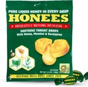 Honey Menthol Cough Drops - 20-Piece, ένα πακέτο Honey-Filled Lozenges 