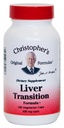 Christopher's Original Formulas Liver Transition Formula – Gentle Herbal Liver Cleanse, 450 mg, 100 κάψουλες χορτοφάγων