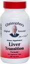 Christopher's Original Formulas Liver Transition Formula – Gentle Herbal Liver Cleanse, 450 mg, 100 Vegetarian Capsules