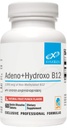 XYMOGEN Adeno+Hydroxo B12, Fruit Punch, 60 Tablets | 2,500 mcg Non-Methylated Vitamin B12, Nervous System and Cellular Energy Support, Quick-Dissolve Tablets