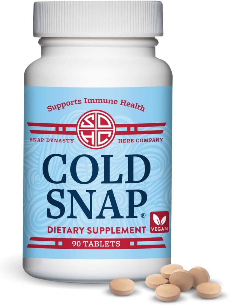 Snap Dynasty Cold Snap - 90ct Tablets, Vegan Plant Based ανοσοποιητική υποστήριξη συμπλήρωμα