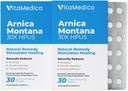 VitaMedica Arnica Montana Blister Pack 30X Tablets for Mushing Pain and Swelling 