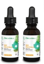Organika Bee Propolis Βάμμα 1 oz x 2 Pack: Καθαρό και Vegan Propolis Extract για την ανοσοάμυνα, το λαρύγγι και την αναπνοή - Χωρίς γλουτένη, ΓΤΟ, & Τεχνητές Γεύσεις - 20 ημέρες Prop Drops Supply
