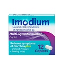 Imodium Multi-Συμπτώματα Συλλέκτες ανακούφισης, Loperamide Hydrochloride & Simethicone Anti-Diarrheal Medicine για την ανακούφιση της διάρροιας, αερίου, Bloating, Cramps & Pressure, HSA/FSA Επιλέξιμη, 12 ct